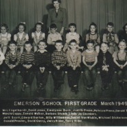 Emerson 1st grade - 1947