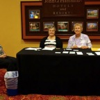 Jane Scott Forman, Judy Haxel Hayes and Linda Roberts Messer (Registration table)