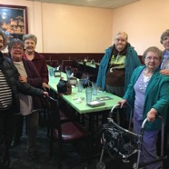 BHS Lunch - 3/26/'17 Martha V., Mary M., Judy K., Rose R., Mary Jane G., and Karen S. - Lunch 3/'17.jpg