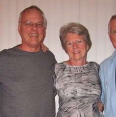 Dave Dollins, Dave & Susan (Bicket) Jones, Dave Popejoy - 11/'11