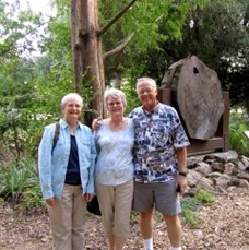 Ruth Ann, Susan & Dave in Sacramento - 9/'11