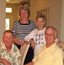 Jack Miller, Susan Bicket Jones, Cheryl Peterson, Dave Jones - 12/'09