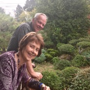 Barbara Washburn & Dave Jones @ Japanese Garden -Oct