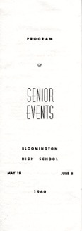 Program for Senior Events